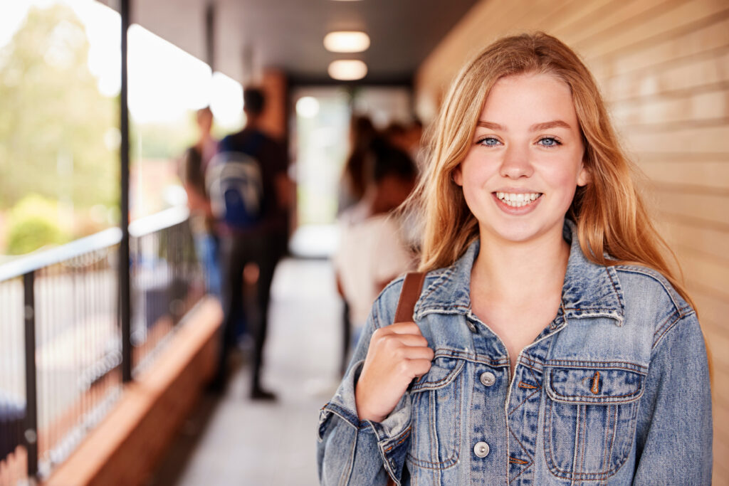 Female Teenage Student