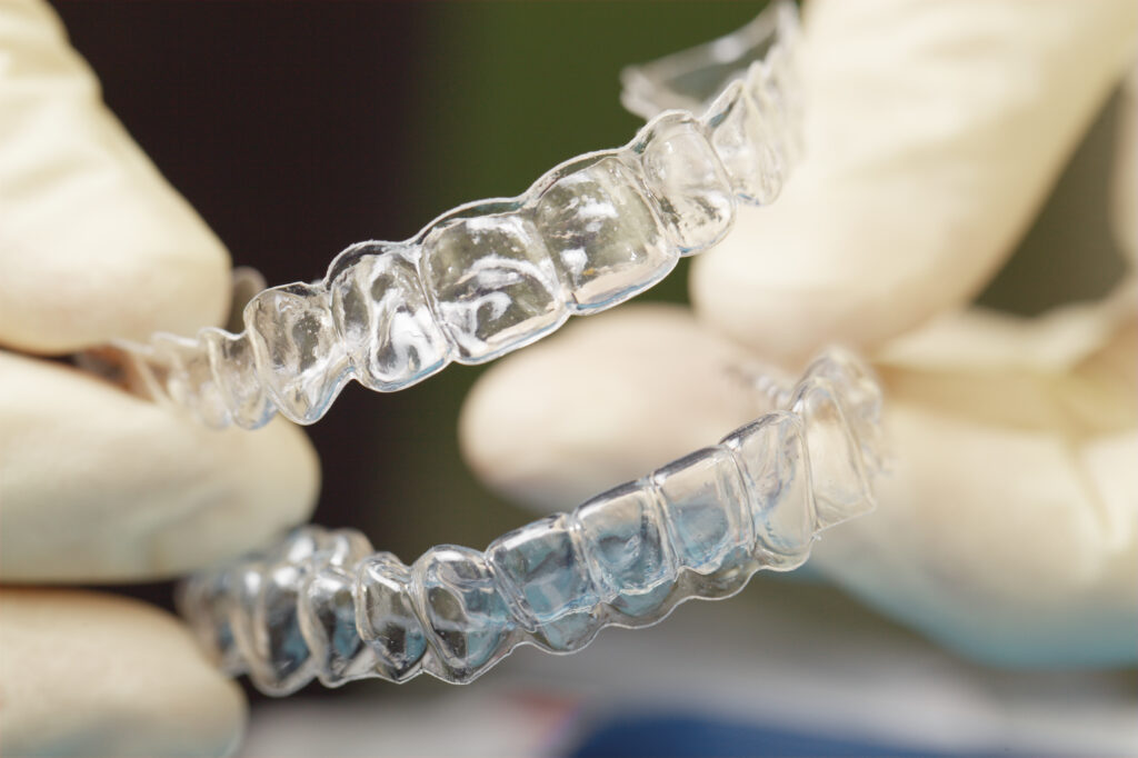 mouth guard closeup