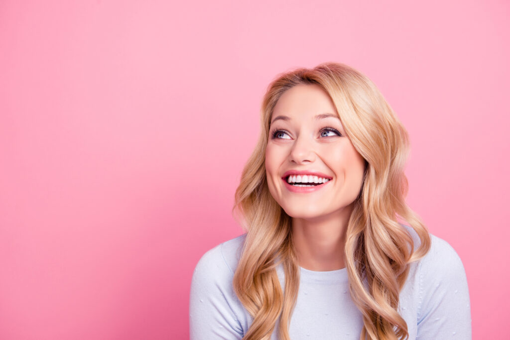 Smiling woman
